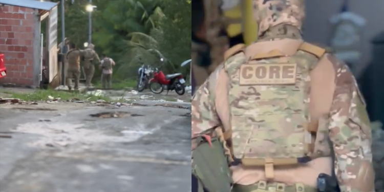 Em Manaus, ação policial prende nove pessoas por roubo, tráfico e tentativa de homicídio