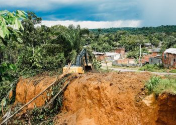 Prefeitura de Manaus retoma obras de contenção no Parque das Tribos