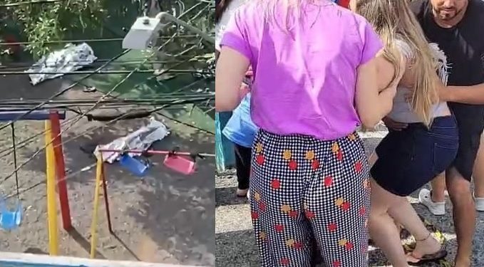 Todas as crianças mortas na creche brincavam no parquinho