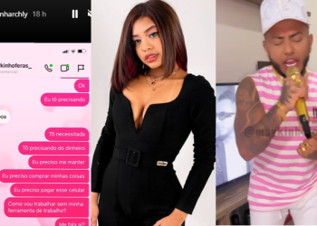 Ex-vocalista que acusa Maykinho do Feras de agressão expõe áudio dele negando ajuda; ouça