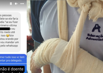 ‘Ele disse que ia matar a minha filha e a escola sabia’, diz mãe de aluna esfaqueada sete vezes na escola Adventista