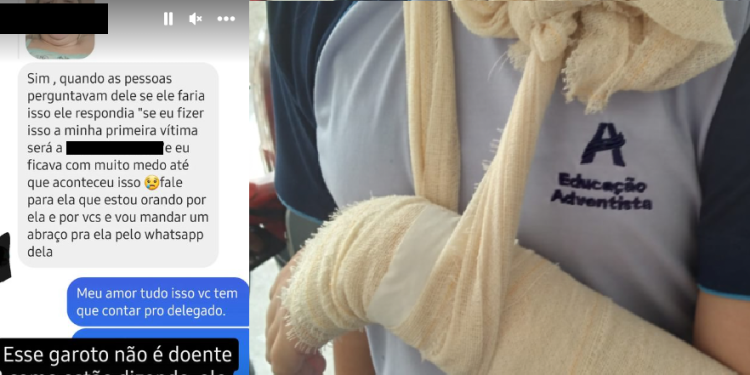 ‘Ele disse que ia matar a minha filha e a escola sabia’, diz mãe de aluna esfaqueada sete vezes na escola Adventista