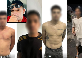 Quarteto preso por morte de professor em Manaus conhecia a vítima e bebeu com ele em bar
