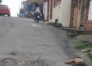 Vídeo: bandidos arrancam massa encefálica de homem à bala em Manaus, mas ele sobrevive