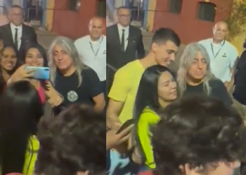 Vídeo: Banda Scorpions é pura simpatia e atende fãs na porta de hotel em Manaus