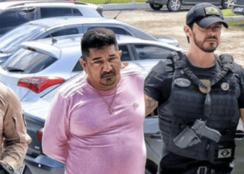 Faccionado vulgo ‘Sombra’ é preso em festinha na Redenção com arsenal de armas de fogo