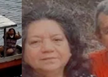 Vídeo: Aeronáutica encontra esposa viva e marido morto no barco do casal que saiu para pescar no AM