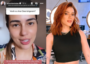 Vivian Amorim nega ter brigado com Ana Clara após aniversário da ruiva: ‘Foi só pra ela se espertar’