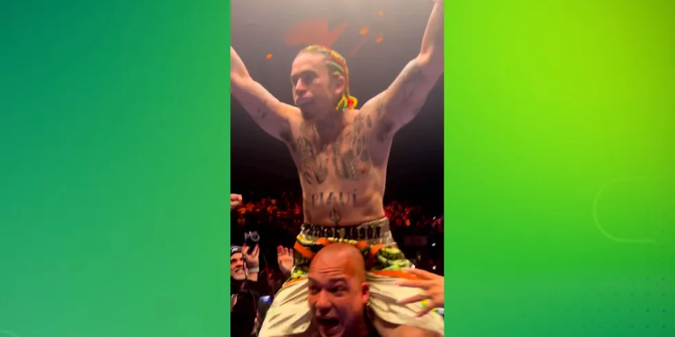 Vídeo: Whindersson Nunes vence Filipek, que o chamou de ‘corno’, em estreia no torneio internacional de boxe