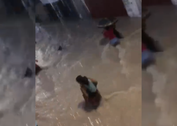 Bairro alagam e Manaus entra em estágio de mobilização