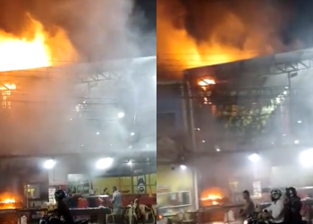 Incêndio em lanchonete do Novo Israel assusta clientes