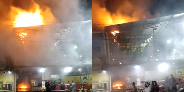 Incêndio em lanchonete do Novo Israel assusta clientes
