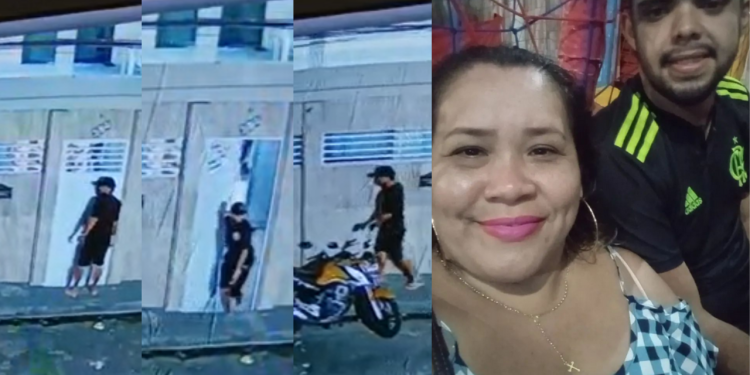 Homem que matou esposa foi filmado fugindo na noite de crime