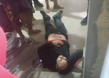 Pistoleiro mete bala em assaltante no João Paulo