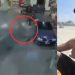 No semiaberto, detento invade posto com carro e mata jovem atropelado; assista