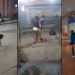 Vídeos: Meninas vandalizam em shopping e traficantes as fazem limpar toda a favela por um ano