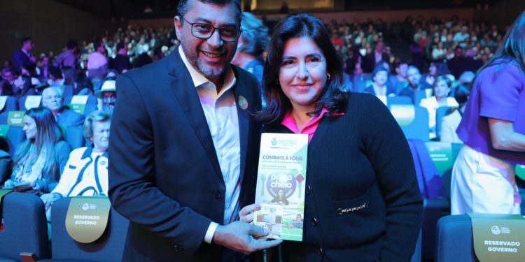 Em SP, Wilson Lima apresenta política de segurança alimentar do Amazonas em lançamento do Pacto Contra a Fome