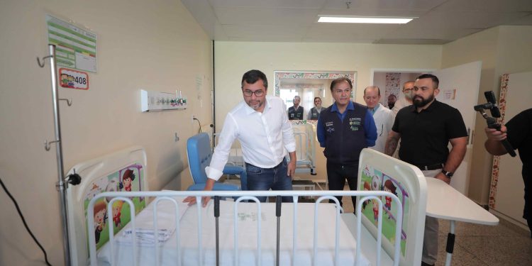 Wilson Lima amplia leitos pediátricos clínicos e de UTI na rede estadual de saúde