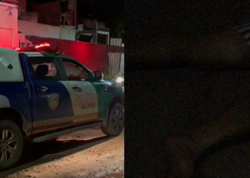 Vídeo: Assassino chega em casa de festas, pergunta pelo vulgo ‘MD’ e o executa na frente da família