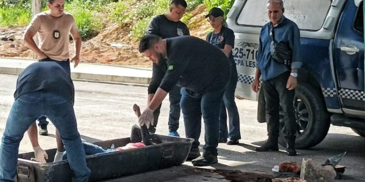 Além de pedradas na cabeça, mulher ficou com faca cravada na cabeça na zona Leste de Manaus