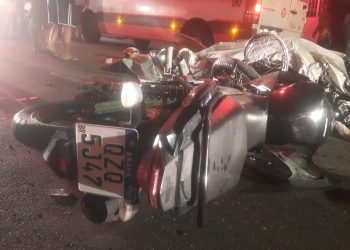 Vídeo: Casal morre após grave acidente entre motos no Santa Etelvina