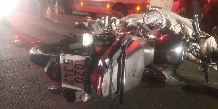 Vídeo: Casal morre após grave acidente entre motos no Santa Etelvina