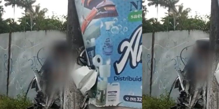 Vídeo forte: homem é esmagado no caminhão após acidente no Distrito Industrial