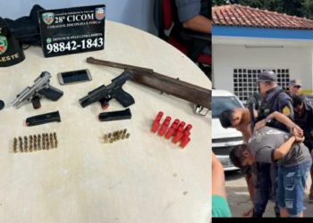 Quarteto é preso planejando ataque criminoso em Manaus