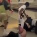 Vídeo: dois homens são presos após pancadaria generalizada em aeroporto; veja