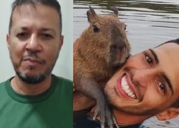 Vídeo: fiscal do Ibama diz que Agenor usa capivara, papagaio, cobra e até aranha para se promover