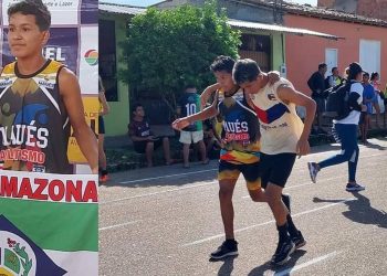 Atleta de 15 anos desiste de corrida para ajudar adversário que torceu o pé a cruzar linha de chegada