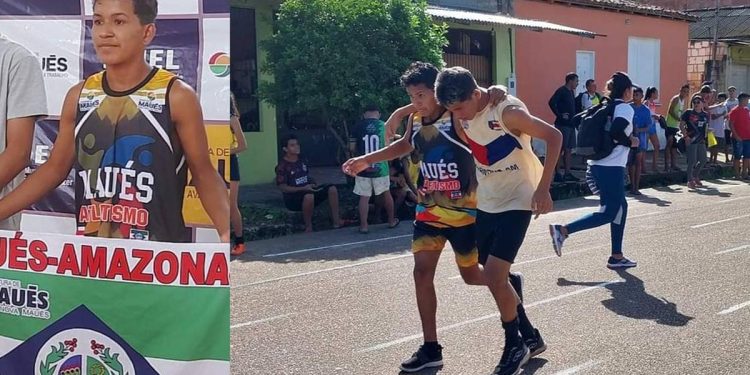 Atleta de 15 anos desiste de corrida para ajudar adversário que torceu o pé a cruzar linha de chegada