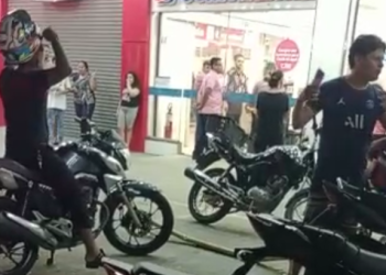 Mulher que entrou em trabalho de parto na Bemol Farma da Torquato Tapajós perde o bebê