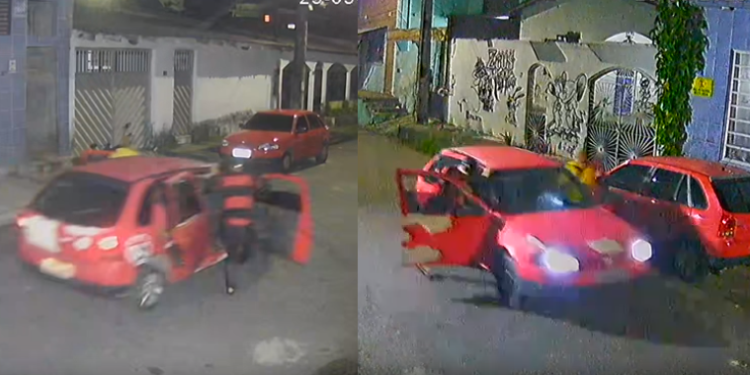 Vídeos: Bandidos ficam no prego após assalto em Manaus e fogem a pé desesperados