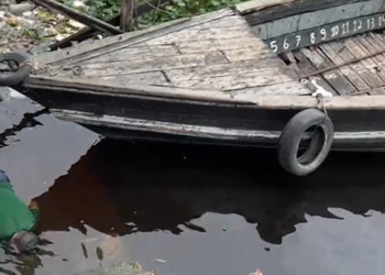 Corpo de homem amarrado é encontrado boiando em igarapé no bairro Aparecida