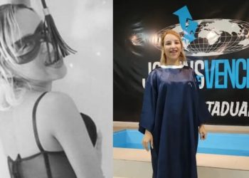 Ex-Arlequina é batizada após largar prostituição