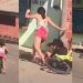 Vídeo: sem freio e sem noção, amigas tentam descer ladeira e se arrebentam em Manaus
