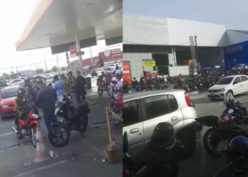 Vídeo: Em Manaus, motoristas de app fazem greve e cobram melhores condições de trabalho