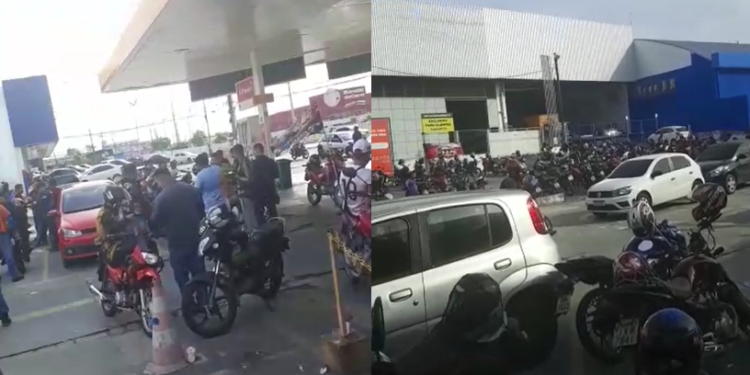 Vídeo: Em Manaus, motoristas de app fazem greve e cobram melhores condições de trabalho