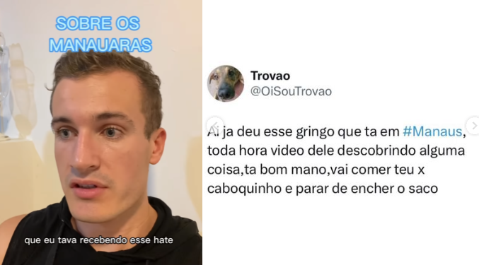 Com os dias contados em Manaus, australiano Simon Gurney sofre ‘h@te’ de novo e diz que se magoou