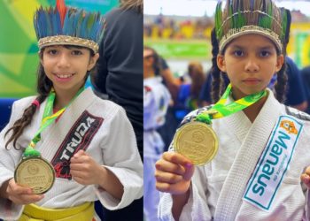 Crianças Amazonenses brilham em SP e conquistam título brasileiro de jiu-jítsu