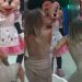 Vídeo: pai fica com “cara de tacho” ao ver esposa rebolando em festa da Minnie da filha