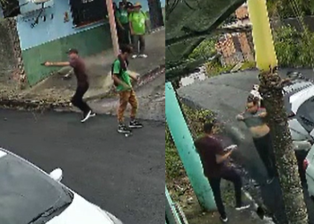Ladrão faz a limpa em moradores no Cidade de Deus e ainda dispara tiro na fuga; vídeo