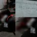 Moradores ouvem tiros e encontram homem morto com bilhete de grupo criminoso em Manaus