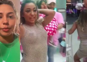 “Minha filha ficou super feliz, os convidados gostaram”, mãe rebate críticas após dançar no aniversário da filha