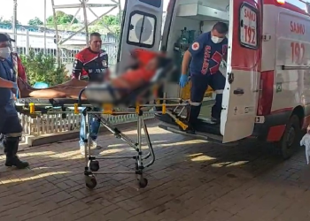 Grávida de 6 meses fica em estado grave após levar pauladas na cabeça em Itacoatiara