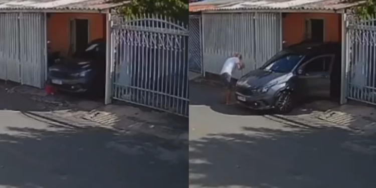 Vídeo: Bebê de 1 ano é atropelada pelo pai na saída da garagem