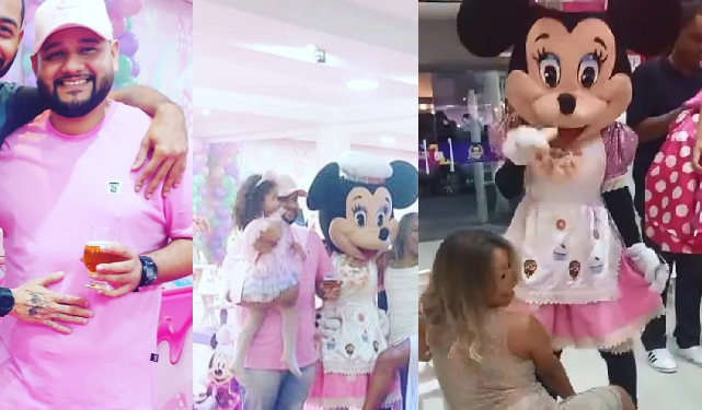 Criticado por não fazer nada, pai que ficou vendo mulher rebolando até o chão diz que não é ‘chifrudo’