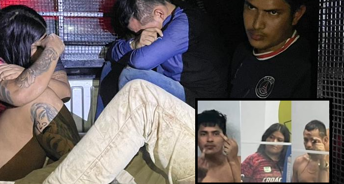 Trio manda cotoco e apanha após ser preso por roubar motoristas de app em Manaus; veja