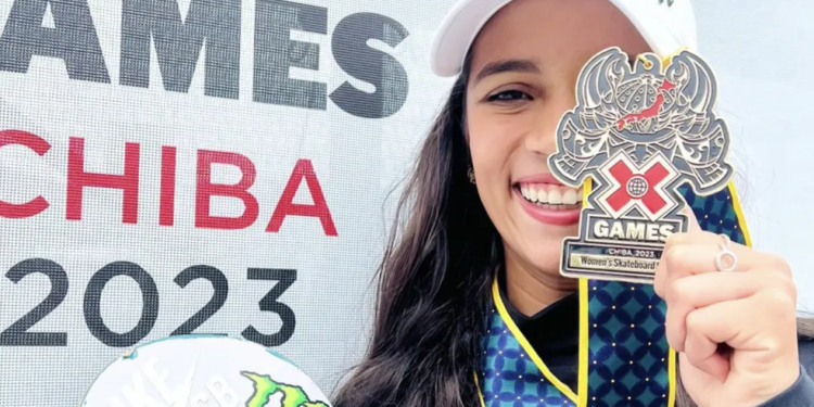 Rayssa Leal conquista o bicampeonato de skate do X-Games no Japão